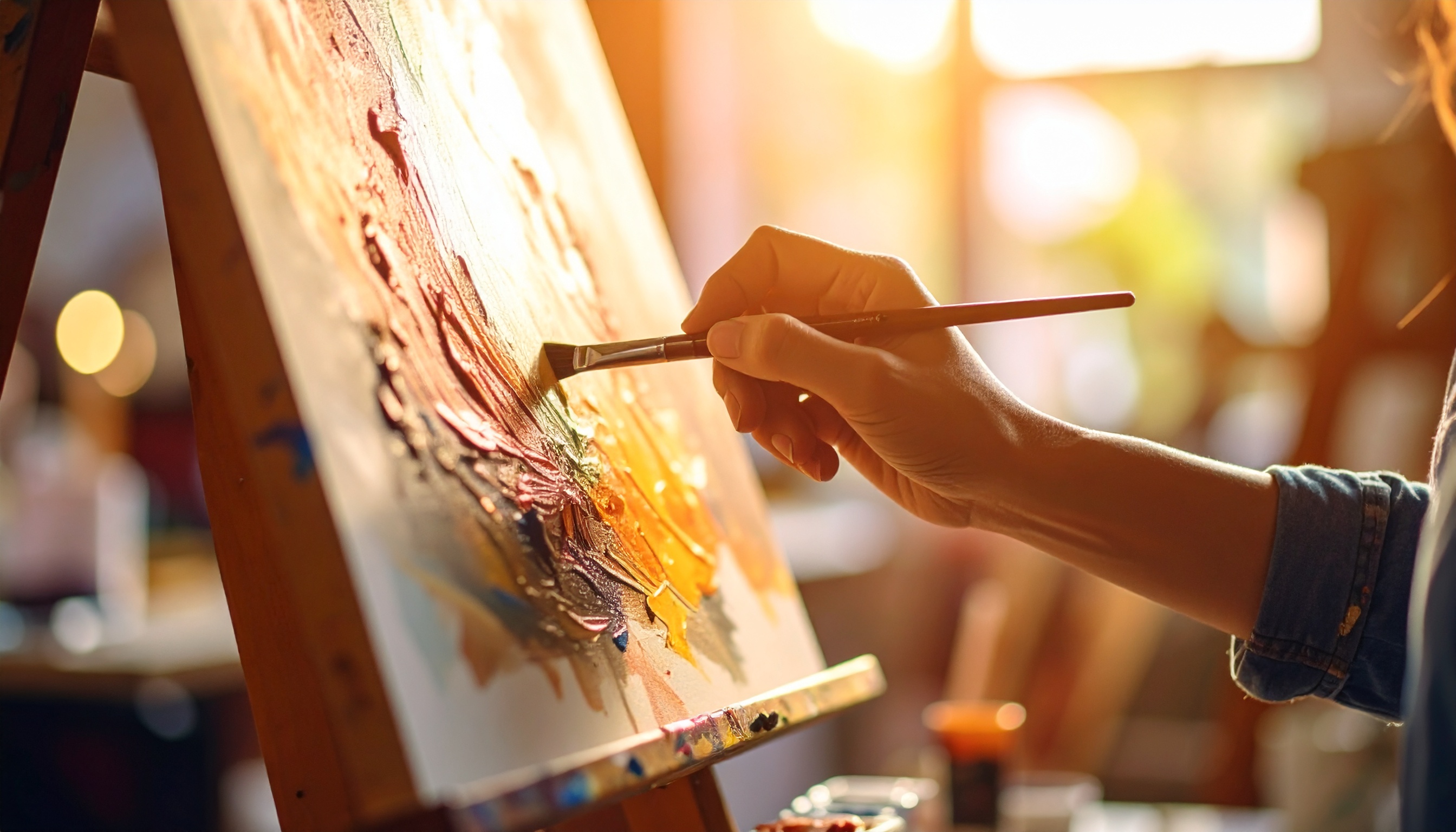 Photography and Painting Fusion