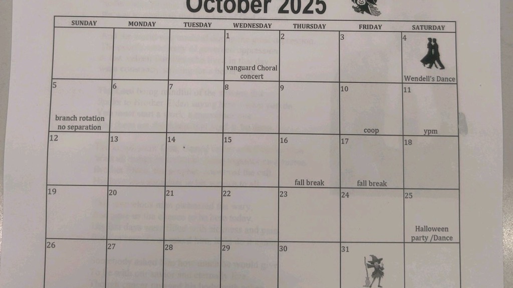 General Announcements